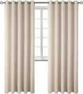BGment Blackout Curtains - Grommet Thermal Insulated Room Darkening Bedroom and Living Room Curtains, Set of 2 Panels (70 x 84 Inch, Champagne)