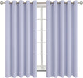BGment Blackout Curtains - Grommet Thermal Insulated Room Darkening Bedroom and Living Room Curtains, Set of 2 Panels (70 x 63 Inch, Lavander)
