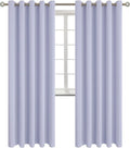 BGment Blackout Curtains - Grommet Thermal Insulated Room Darkening Bedroom and Living Room Curtains, Set of 2 Panels (70 x 84 Inch, Lavander)
