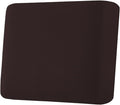 H.VERSAILTEX Super Stretch Individual Seat Cushion Covers Sofa Covers Couch Cushion Covers Slipcover Sets Thick Jacquard Textured Twill Fabric (1 Piece Chair Cushion Cover, Chocolate)