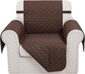 Recliner Chair Covers Reversible Sofa Couch Cover for Pets Lazy Boy Furniture Protector(23''Chair,Chocolate/Chocolate)
