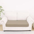 Smiry Printed Couch Cushion Covers, Stretch Soft Couch Covers for Sofa, Washable Non-Slip Sofa Slipcover Furniture Protector for Indoor and Outdoor (Medium,Taupe)