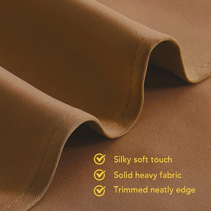 NICETOWN Blackout Curtain Panels for Bedroom, 2 Panels, W70 x L95-inch, Royal Blue, Thermal Insulated Grommet Top Blackout Draperies and Drapes for Basement