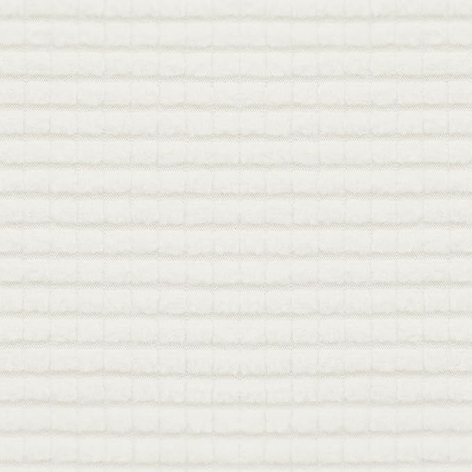 Easy-Going Stretch Cushion Cover Sofa Cushion Furniture Protector Sofa Seat Sofa Slipcover Sofa Cover Soft Flexibility with Elastic Bottom (Oversized Sofa Cushion, Cream)