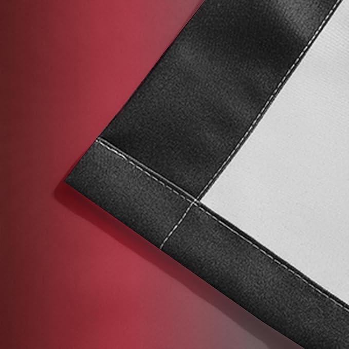 Yakamok Blackout Ombre Burgundy and Black Curtains for Bedroom, Gradient Room Darkening Curtains, Grommet Thermal Insulated Light Blocking Window Drapes/Curtain for Living Room,52 x 63 Inch,2 Panels