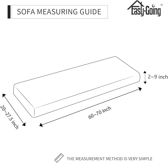 Easy-Going Stretch Cushion Cover Sofa Cushion Furniture Protector Sofa Seat Sofa slipcover Sofa Cover Soft Flexibility with Elastic Bottom(Sofa Cushion,Olive Green)