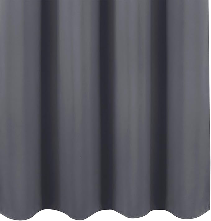 LEMOMO Blackout Curtains 52 x 120 Inch Long Grey Curtains Set of 2 Panels Room Darkening Curtains for Bedroom and Living Room