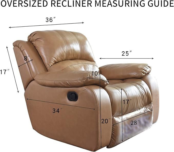 PureFit Reversible Quilted Oversized Recliner Sofa Cover, Water Resistant Furniture Protector, Washable Couch Cover with Elastic Straps for Kids, Pets (Large, Classic Navy/Navy)