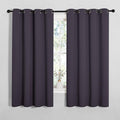 NICETOWN Greyish Purple Blackout Curtains 68 inches Length for Living Room, 2 Panels, 55" Wide, Thermal Insulated Decoration Drapes for Bedroom Window