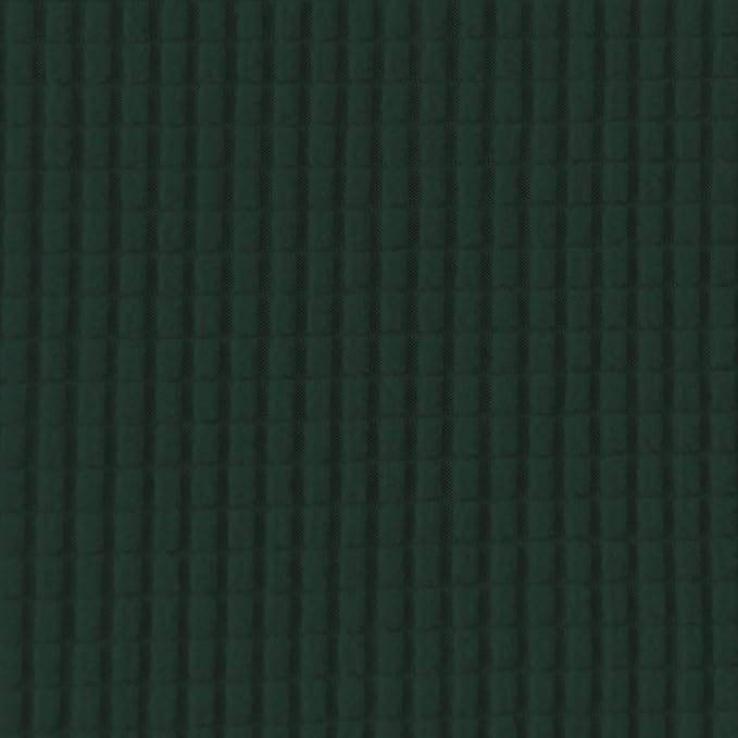 Easy-Going Stretch 4 Seater Sofa Slipcover 1-Piece Sofa Cover Furniture Protector Couch Soft with Elastic Bottom for Kids, Polyester Spandex Jacquard Fabric Small Checks Dark Green