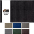 GORILLA GRIP® Ultra Absorbent Front Door Mat Outside Entrance 72x24, Traps Dirt and Moisture, HydroABSORB Indoor Outdoor Doormat Holds Up to 2.75 Cups Water, Stain and Fade Resistant Welcome Mat Black
