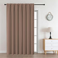 CUCRAF Khaki Blackout Curtains Customize, Rod Pocket Room Darkening Curtain for Bedroom Living Room, Thermal Insulated Window Drapes 1 Panel (Custom Size, Color)