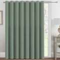 H.VERSAILTEX Blackout Patio Curtains 100 x 96 Inches for Sliding Door Extral Wide Blackout Curtain Panels Thermal Insulated Room Divider - Grommet Top, 8' Tall by 8.5' Wide - Green Bay