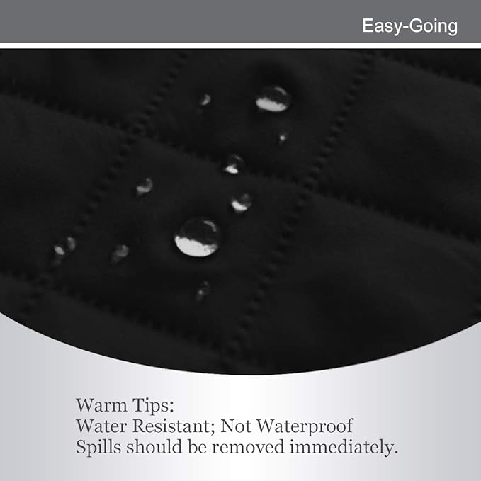 Easy-Going Reversible Oversized Couch Cover for 3 Cushion Couch Sofa Cover for Dogs Water Resistant Furniture Protector Cover with Foam Sticks for Pet Cat (Oversized Sofa, Black/Black)