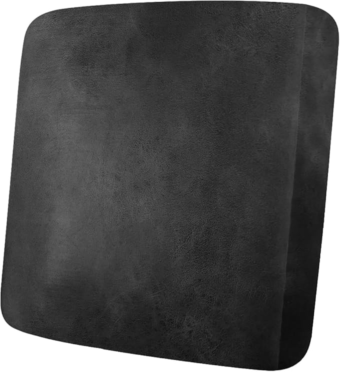 Leather Look Couch Cushion Covers Sofa Seat Slipcovers Sets Couches Furniture Protector for Sectional Armchair Loveseat Pets Kids Stretch Spandex Fabric (1 Cushion Armchair, Dark Grey)