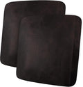 Leather Look Couch Cushion Covers Sofa Seat Slipcovers Sets Couches Furniture Protector for Sectional Armchair Loveseat Pets Kids Stretch Spandex Fabric (2 Cushion Loveseat, Chocolate)