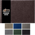 GORILLA GRIP® Ultra Absorbent Front Door Mat Outside Entrance, Traps Dirt and Moisture, HydroABSORB Indoor Outdoor Doormat Holds Up to 1.7 Cups Water, Stain and Fade Resistant Welcome Mat 29x17 Coffee