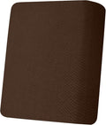 XINEAGE Large Couch Cushion Covers Seat Cushion Cover Thick Stretch Sofa Slipcovers 1 Piece Individual Couch Covers with Elastic Bottom(Single XL Seat Cushion/Backrest,Coffee)
