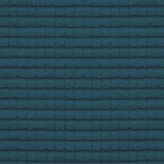 Easy-Going Stretch Sofa Slipcover 1-Piece Sofa Cover Furniture Protector Couch Soft with Elastic Bottom for Kids, Polyester Spandex Jacquard Fabric Small Checks (Sofa, Deep Teal)