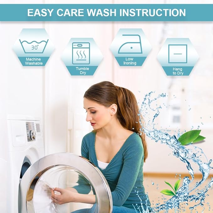 RYB HOME Short Blackout Curtains for Bedroom, Room Darkening Insulated Summer Heat Light UV Blocking Energy Saving Drapes for Nursery, Width 34 by Length 45, Chocolate Brown, Set of 2