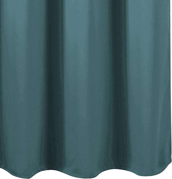 LEMOMO Blackout Curtains 66 x 95 inch/Sea Teal Curtains Set of 2 Panels/Thermal Insulated Room Darkening Bedroom Curtains