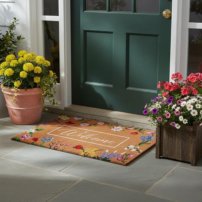 Calloway Mills Butterfly Garden Welcome Doormat (17 x 29)