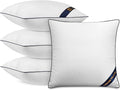 Utopia Bedding Throw Pillow Inserts (Pack of 4, White), 20 x 20 Inches Decorative Indoor Pillows for Sofa, Bed, Couch, Cushion Sham Stuffer