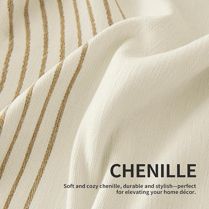 Boho Sofa Covers for 2 Cushion Couch, Chenille Sofa Slipcover for Pets Washable, L-Shape Sectional Loveseat Cover Soft Throw Blankets with Tassels(71x102,Arc Beige)