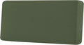H.VERSAILTEX Super Stretch Individual Seat Cushion Covers Sofa Covers Couch Cushion Covers Slipcover Sets Thick Jacquard Textured Twill Fabric (1 Piece Sofa Cushion Cover, Bronze Green)