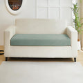 Couch Cushion Covers for Sofa Couch Covers Wear-Resistant Universal Sofa Cover Washable Stretch for Sectional Slipcovers (Texture-Green,Large Double Seat Cover)