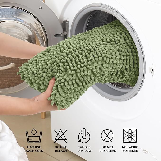 Bcoimo 36"×24" Absorbent Bath Mat, Non-Slip - Image 6
