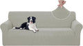 U-NICE HOME Stretch Couch Cover Sofa Cover Washable Sofa Slipcover Furniture Protector for 3 Cushion Couch Sofa Pet Friendly(Sofa, Taupe)