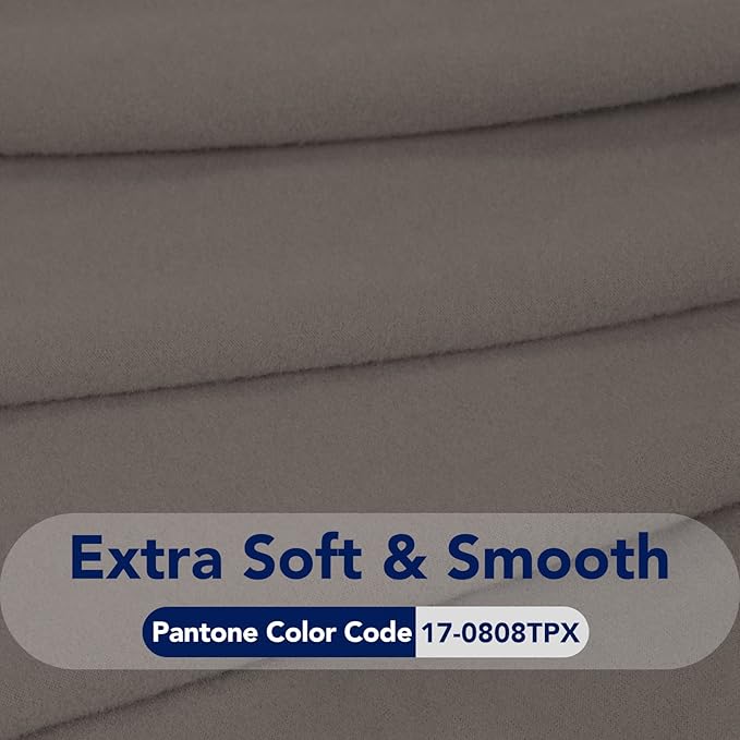 PureFit Super Stretch Chair Sofa Slipcover – Spandex Non Slip Soft Couch Sofa Cover, Washable Furniture Protector with Non Skid Foam and Elastic Bottom for Kids, Pets （Chair, Taupe）