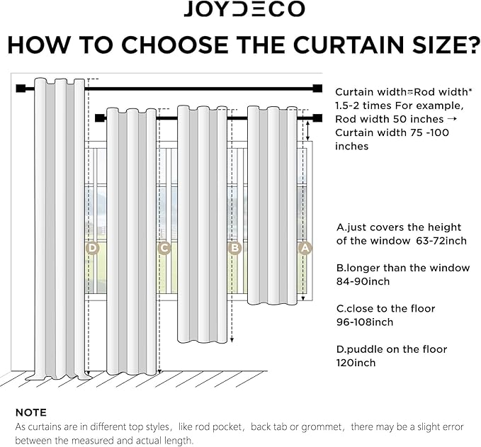 Joydeco Blackout Curtains for Bedroom - 100% Light Blocking 2 Panels Set Yellow Drapes 66" W x 84" L, Thermal Insulated Room Darkening Curtains, Linen Textured for Living Room, Rod Pocket & Back Tabs