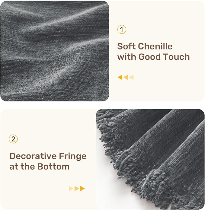 Sectional Couch Covers, 2 Pieces Washable L Shaped Couch Covers Sofa Blanket for Dogs Pet Friendly Sectional Sofa Slipcovers Furniture Covers,71"x118"+91"x134",(XXX-Large,Dark Gray)