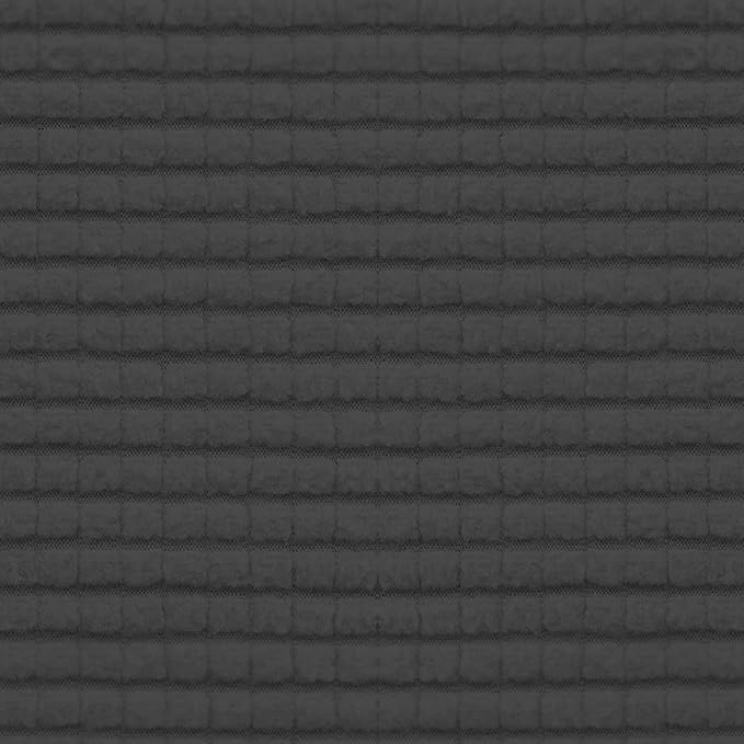 Easy-Going Stretch Individual Loveseat Couch Cushion Cover Sofa Cushion Furniture Protector Sofa slipcover Soft Flexibility with Elastic Bottom (2-Piece Loveseat Cushion Cover, Dark Gray)