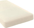 H.VERSAILTEX Super Stretch Individual Chaise Cover Sectional Couch Covers for L Shaped Sofa Both Left/Right Featuring Thick Jacquard Textured Twill Fabric (1 Piece Chaise Cover, Cream)