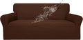Easy-Going 100% Waterproof Couch Cover, Dual Waterproof Sofa Cover, Stretch Jacquard Sofa Slipcover, Leakproof Furniture Protector for Kids, Pets, Dog and Cat (Sofa, Coffee)