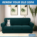 4 Pieces 2026 Extra Large Couch Covers for 3 Cushion – 3 Cushions