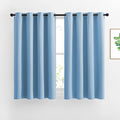 NICETOWN Blue Bedroom Blackout Curtains - Functional Blackout Draperies and Drapes Window Panels, Thermal Insulated, 52 inches x 45 inches, Set of 2 Panels, Blue