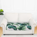 Smiry Printed Couch Cushion Covers, Stretch Soft Couch Covers for Sofa, Washable Non-Slip Sofa Slipcover Furniture Protector for Indoor and Outdoor (Medium, Green)