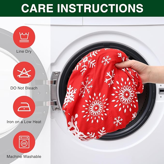 Smiry Printed Couch Cushion Covers, Stretch Soft Couch Covers for Sofa, Washable Non-Slip Sofa Slipcover Furniture Protector for Indoor and Outdoor (3 Pack, Red with White)