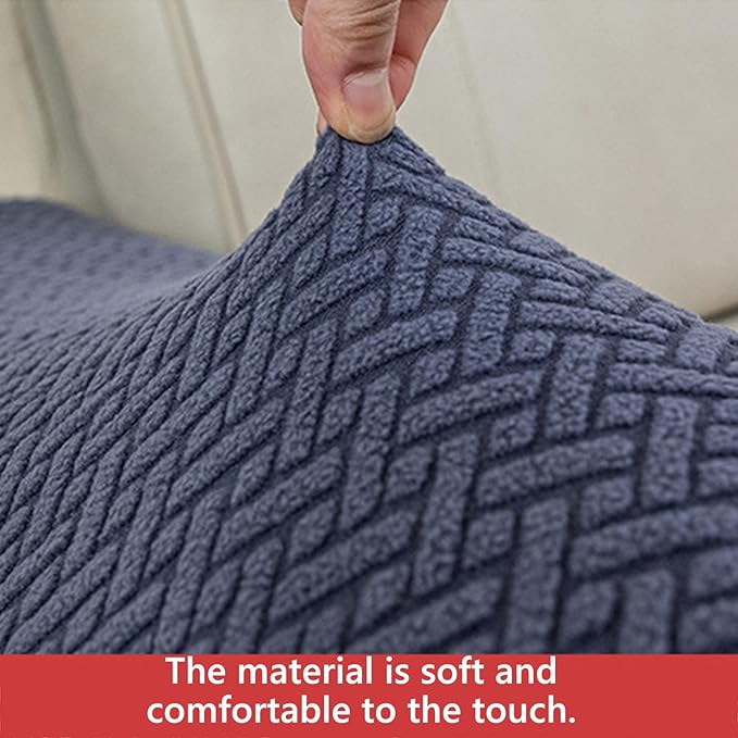 Soothing Home Sofa Covers, Sofa Hero Covers, Wear-Resistant Universal Couch Covers Washable Stretch Sectional Couch Cushion Covers (Light Green,Arm Rest Covers 2pcs)