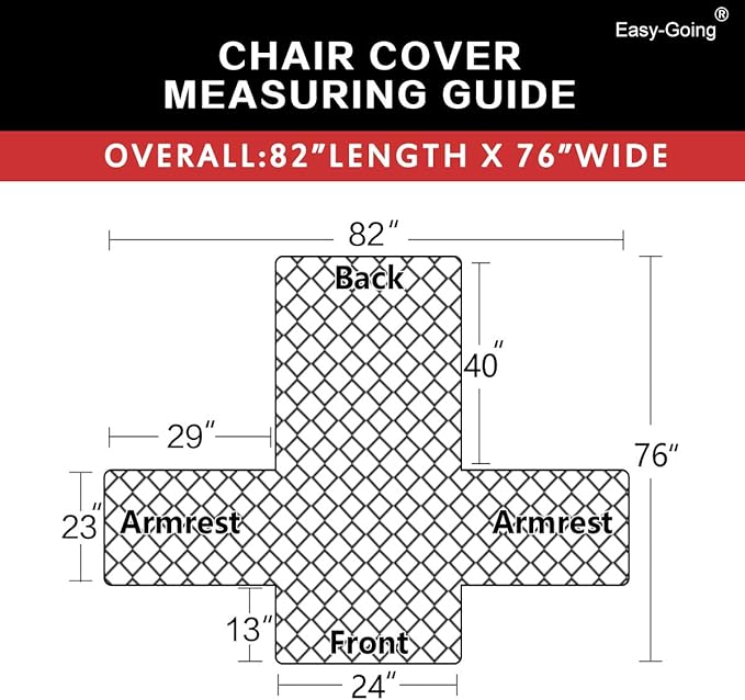 Easy-Going Chair Sofa Slipcover Reversible Sofa Cover Water Resistant Couch Cover Furniture Protector Cover with Elastic Straps for Pets Kids Children Dog Cat (Chair, Army Green/Beige)