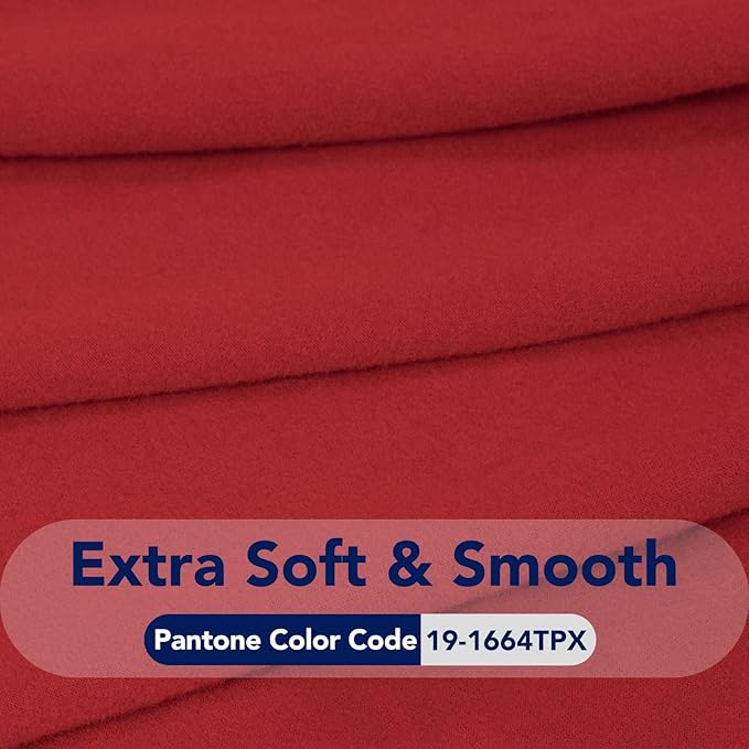 PureFit Super Stretch Chair Sofa Slipcover – Spandex Non Slip Soft Couch Sofa Cover, Washable Furniture Protector with Non Skid Foam and Elastic Bottom for Kids, Pets （Chair, Red）