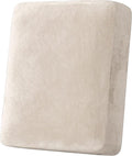 H.VERSAILTEX Velvet Stretch Couch Cushion Cover Plush Cushion Slipcover for Chair Cushion Furniture Protector Seat Cushion Sofa Cover (1 Piece Armchair Cushion Covers, Ivory)