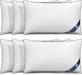 Utopia Bedding Throw Pillow Inserts (Pack of 6 White), 12 x 20 Inches Decorative Indoor Pillows for Sofa, Bed, Couch, Cushion Sham Stuffer