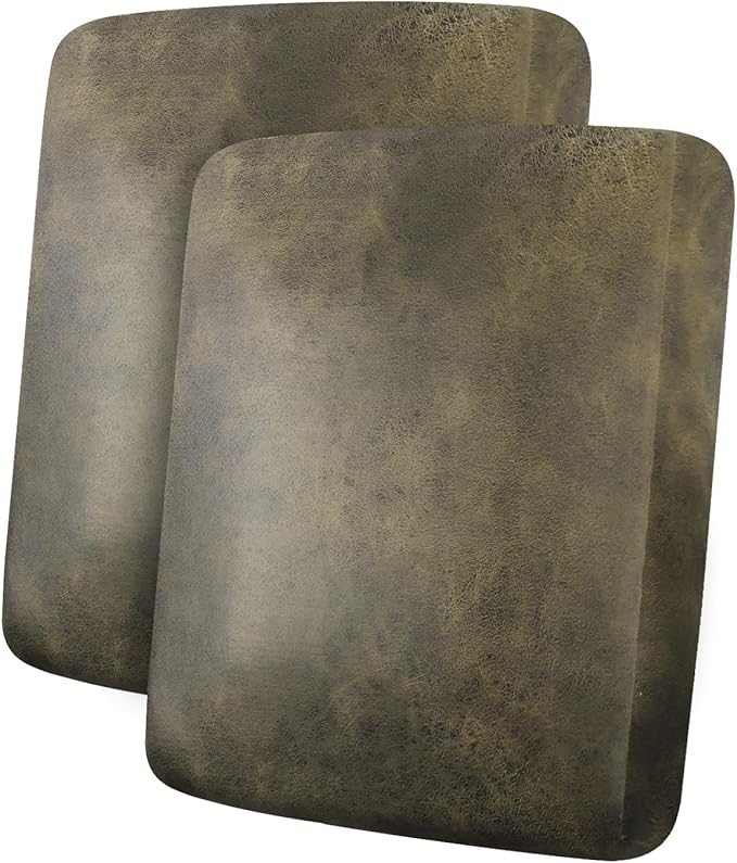 Leather Look Couch Cushion Covers Sofa Seat Slipcovers Sets Couches Furniture Protector for Sectional Armchair Loveseat Pets Kids Stretch Spandex Fabric (2 Cushion Sofa, Yellow)