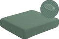 High Stretch Water Repellent Sofa Seat Cushion Covers Couch Slipcover Stretch Furniture Protector for Camper, RV Seat Cover Machine Washable, Chair Cushion Cover (Small, Matcha Green)