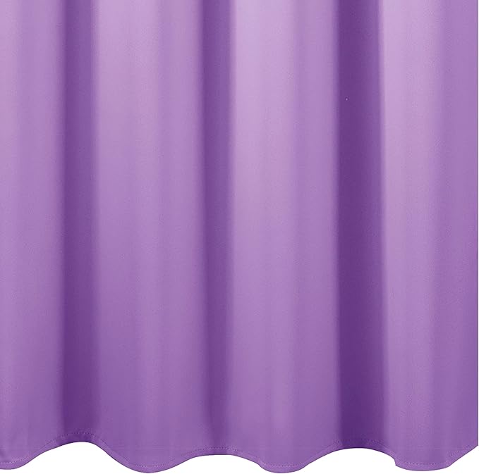 LEMOMO Blackout Curtains 66 x 84 inch/Lavender Curtains Set of 2 Panels/Thermal Insulated Room Darkening Bedroom Curtains